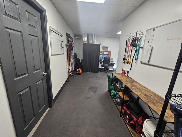 Hallway inside the daycare building